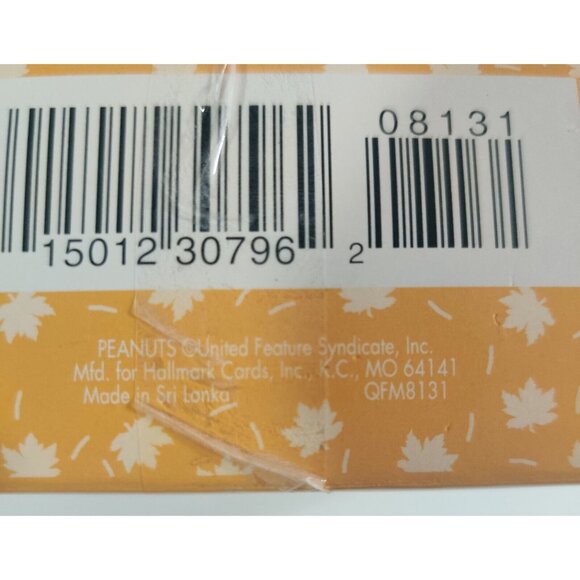 Hallmark 1996 Peanuts Halloween Pumpkin Patch Merry Miniatures Snoopy 5pc/set - Picture 7 of 7